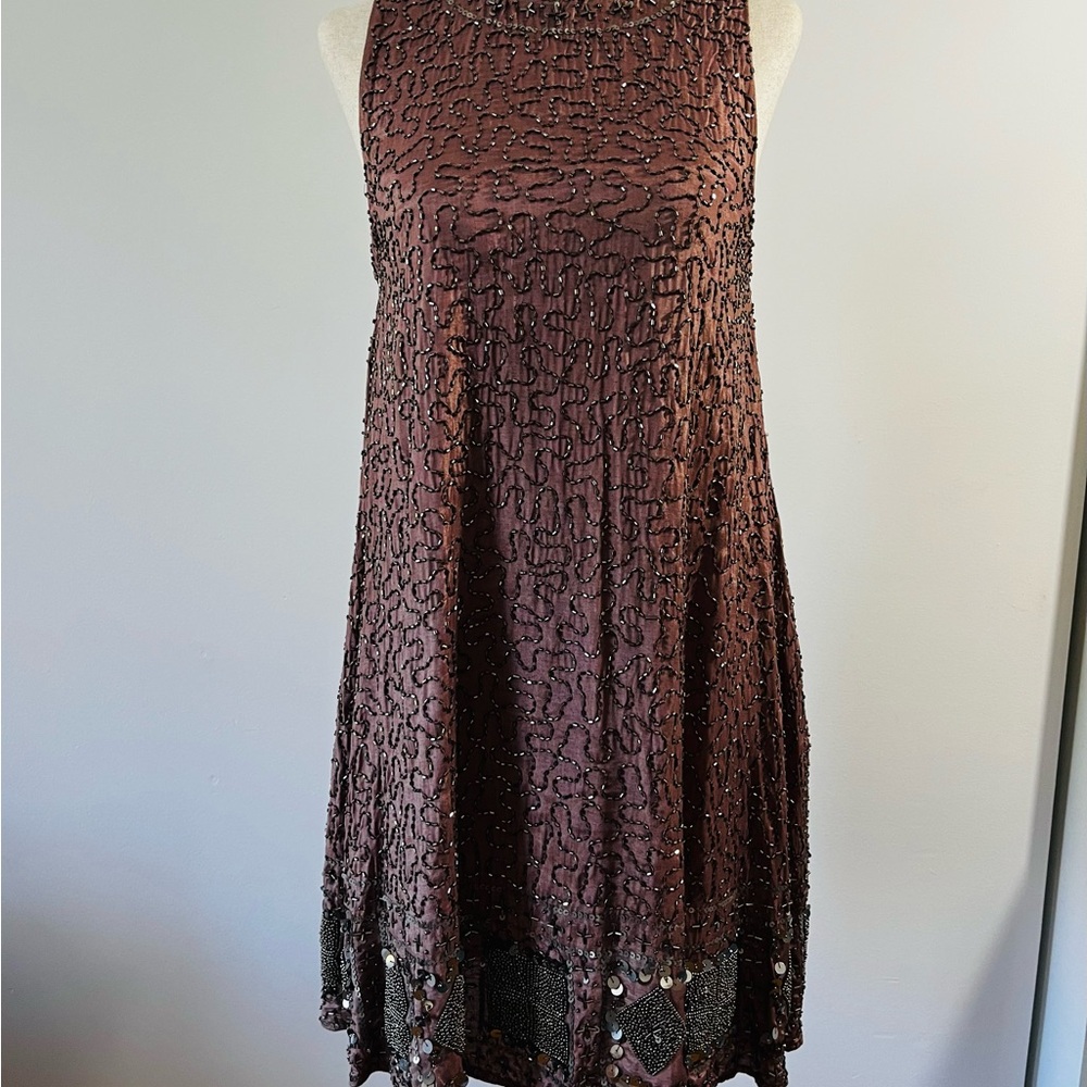 RAGA Mauve Sequin Embellished Top